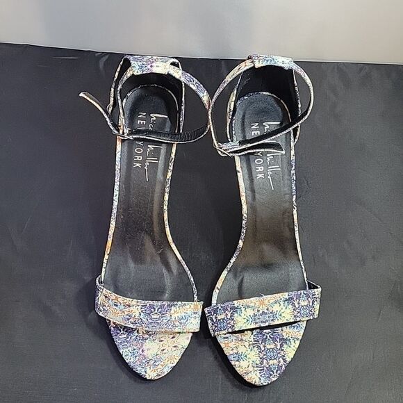 BRAND NEW NICOLE MILLER ADJUSTABLE BUCKLE ANKLE STRAP POINTED TOE  SANDAL - Picture 3 of 14
